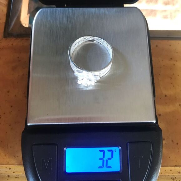 Artistic Sterling Silver Flower Ring Size 10 - Picture 5 of 8